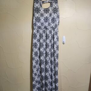 Maurices Elegant Black and White Dress